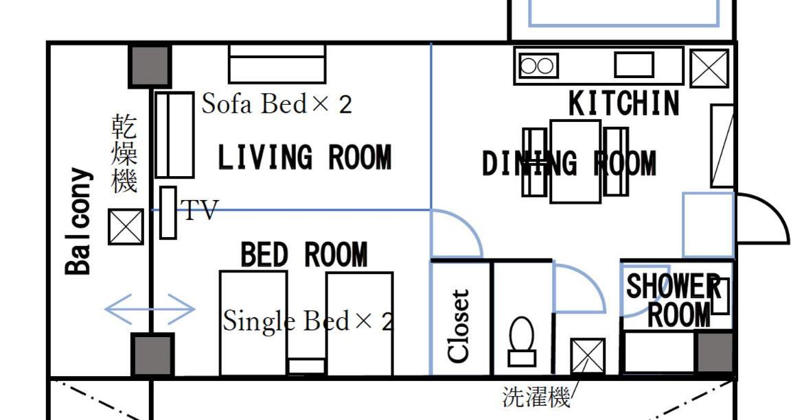 Holiday Homes Tsuboya 301 Naha Exterior photo